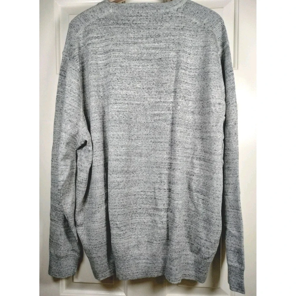 Polo Ralph Lauren Sweater Men 3XB Gray Crewneck Knit Pullover NWT 100% Cotton